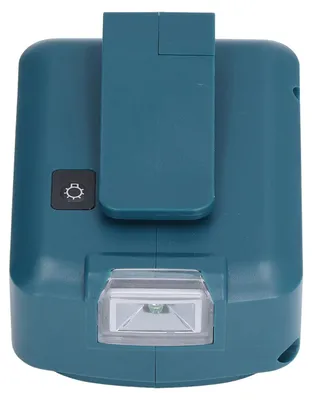 Produktbild von Dual-USB-LED-Lichtadapter, Lithium-Batterie-Stromquelle, Ladegerät, Konverter, 14,4-20-V-Eingang