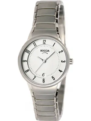 Immagine prodotto di Orologio Boccia - Orologio da donna in puro titanio con vetro zaffiro - 3158-01