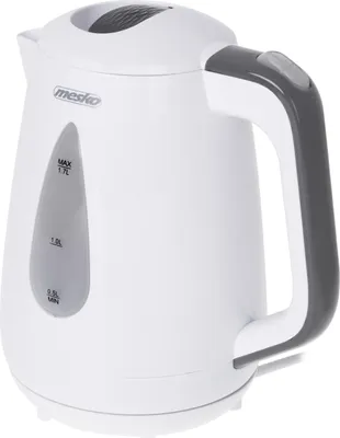 Zdjęcie produktu dla Mesko Kettle | MS 1261g | Electric | 2200 W | 1.7 L | Polypropylene | 360° rotational base | Grey