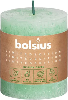Image de Bolsius, bougie rustique "Divine"