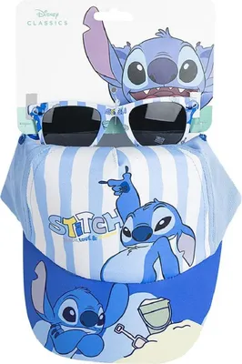Produktbild von Disney Lilo und Stitch Sonnenbrille und Baseballmütze Set