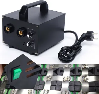 Zdjęcie produktu dla Zgrzewarka punktowa Zgrzewarka akumulatorowa Zgrzewarka elektrodowa Zgrzewarka punktowa 1600A Przenośna zgrzewarka punktowa 6700W 220V