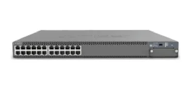 Produktbild von Juniper EX4400-24P, Managed, Gigabit Ethernet (10/100/1000), Power over Ethernet (PoE), Rack-Einbau, 1U