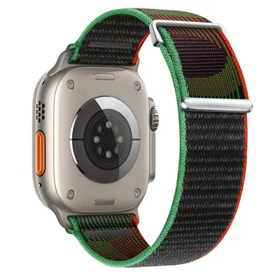 Obrázok produktu pre BStrap Velcro Nylon remienok na Apple Watch 38/40/41mm, black unity