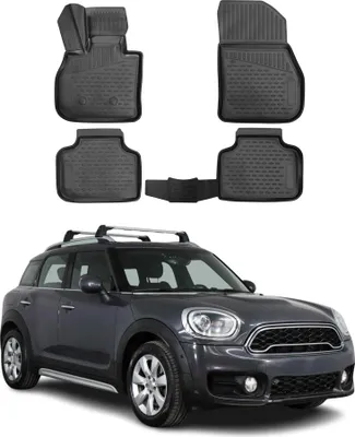 Immagine prodotto di 2016-2025 Mini Countryman F60 Tappetini TPE Nero 4 pz