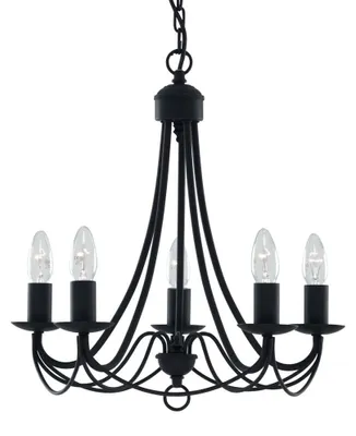 Zdjęcie produktu dla Lampa sufitowa, czarna, wys. 100 cm, MAYPOLE