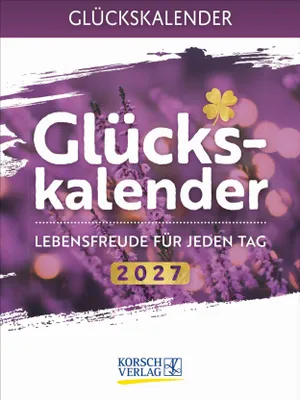 Produktbild von Glückskalender 2027