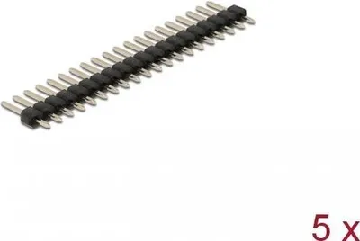 Productafbeelding van Delock 66693 DELOCK Stiftleiste 20 Pin, Rastermaß 2,54 mm, 1-reihig 5 St.