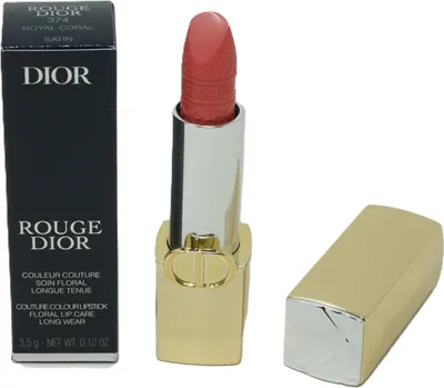 Produktbild von Dior Rouge Floral Lip Lippenstift Lipstick 374 Royal Coral Satin 3,5g