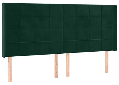 Produktbild von VidaXL 3119637, Dunkelgrün, Polyester, Holz, 1630 mm, 118 cm, 128 cm, 160 mm