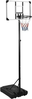 Produktbild von Basketballständer Transparent 235-305 cm Polycarbonat Basketballkorb Outdoor