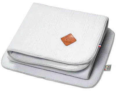 Productafbeelding van Bettset wieg Jeanne, 2-delig - 50x70 cm - Lichtgrijs | van SEVIRA KIDS