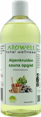 Produktbild von Arowell - Alpenkräuter Saunaaufguss Saunaduftaufguss Konzentrat - 1 ltr