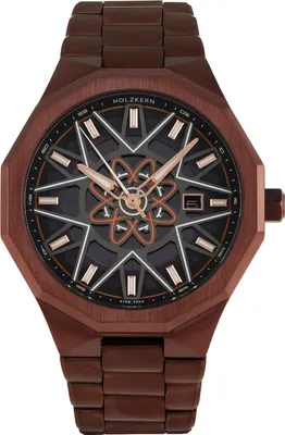 Holzkern Herrenuhr Solar Star Trek™ Tellarite Marmor/Violett 1