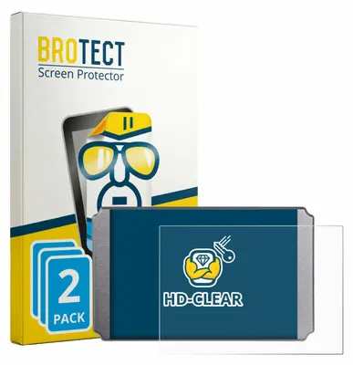 Produktbild von 2x Für Windmeile KT-LCD8H Schutzfolie BROTECT Displayschutz Display Schutz Folie Klar Transparent