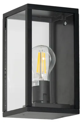 Image de Applique extérieure LED C4 Pristol - 15 W, IP44, noire