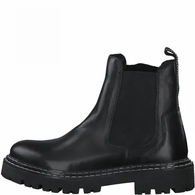Produktbild von Marco Tozzi Damen 2-2-25491-27 Leder Boot, Black/White, 39 EU