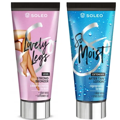 Zdjęcie produktu dla Soleo Lovely Legs + So Moist Po Opalaniu Gratis