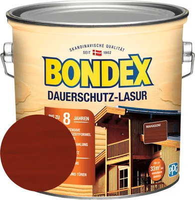 Produktbild von BONDEX Dauerschutz-Lasur mahagoni 2,5 l