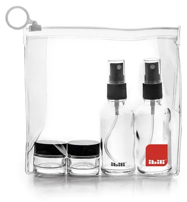 4er-Set Gewürzstreuer, Kunststoff/Glas, BPA-frei, 16x5x15,5 cm