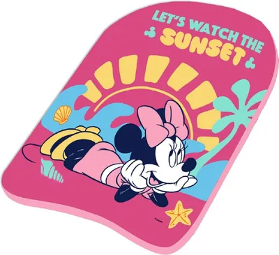 Produktbild von Disney Minnie Mouse Schwimmhilfe Kinder – Ergonomisches Kickboard zum Schwimmenlernen