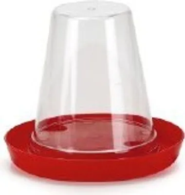 Produktbild von Kükentränke - Kunststoff - transparent - 0,6l