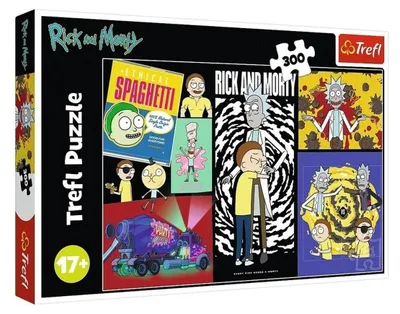 Produktbild von TREFL Puzzle Rick und Morty 300 dlc