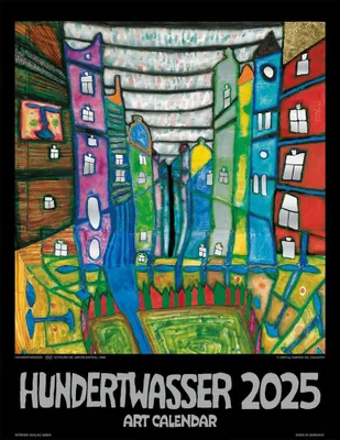 Produktbild von Hundertwasser Art Calendar 2025