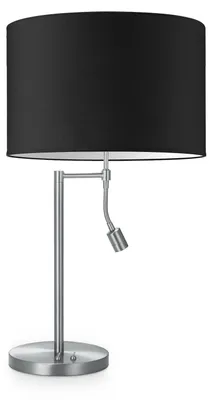Produktbild von Home Sweet Home Tischleuchte Read, LED Leseleuchte, E27, schwarz 35x35x47cm