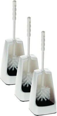 Immagine prodotto di Portarotolo in plastica bianco, 12 x 12 x 38 cm, confezione da 3 pezzi