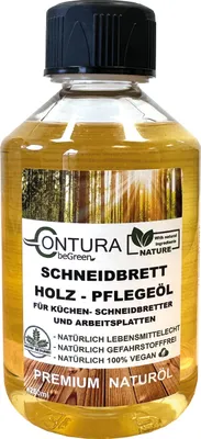 Produktbild von 250ml - Contura Schneidebrett Pflegeöl Lebensmittecht Arbeitsplatten Holzöl Holz Öl Schneidbrett