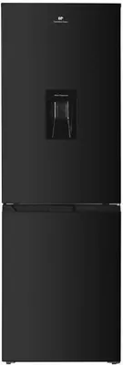 Produktbild von Kühlschrank mit Gefrierfach unten - CONTINENTAL EDISON - 325L - Total No Frost - Wasserspender - Schwarz -