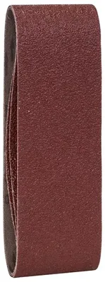 Produktbild von Schleifband-Set für Bandschleifer, rote Qualität K=40, 60 x 400 mm, 3-tlg.