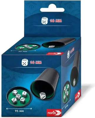 Produktbild von Noris 606152776 - Würfelbecher Set - Neu