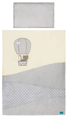 Produktbild von 3-teilige Bettwäsche Belisima Balloon 100/135 beige