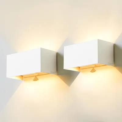 Immagine prodotto di CELAVY LED lampada da esterno 2 pezzi con rilevatore di movimento IP65 parete bianca