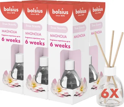 Produktbild von Bolsius 6er Set Duftstäbchen, Magnolia