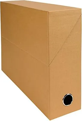 Produktbild von EXACOMPTA Archivbox Karton Rückenbreite 90 mm havanna