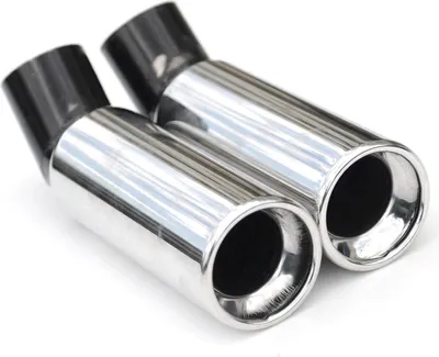 Zdjęcie produktu dla Końcówka rury wydechowej do VW T6 T6.1 wszystkie 2015-2024 stal nierdzewna chrom 60mm 2szt