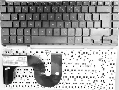 Produktbild von DEUTSCHE Tastatur Ohne Rahmen Kompatibel für HP ProBook 4310s 4311s, 4310, 4311, 577205-041