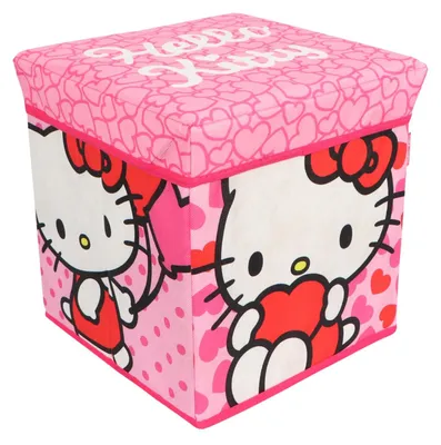 Image de Boîte de rangement / chaise Hello Kitty