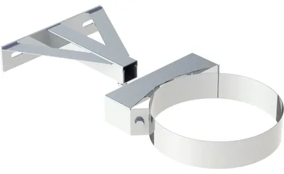 Produktbild von Jeremias DW-ECO 2.0 Edelstahl Abgassystem 250mm Wand und Kopfteil verstellbar für Wandabstandshalter ab 250mm doppelwandig hochwertig