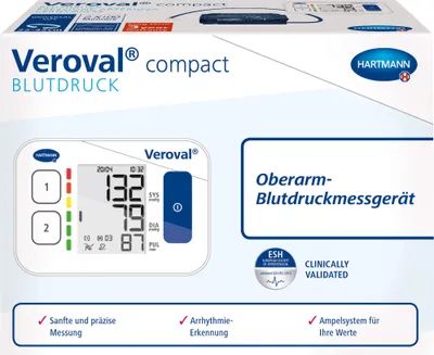 Produktbild von Veroval compact Oberarm-Blutdruckmessgerät, 1 St