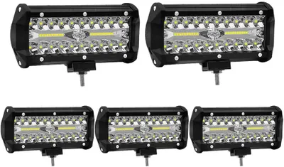 Produktbild von 5X 120W LED Arbeitsscheinwerfer Bar,Greenmigo IP67 Zusatzscheinwerfer Arbeitslicht LED Scheinwerfer Arbeitsleuchte