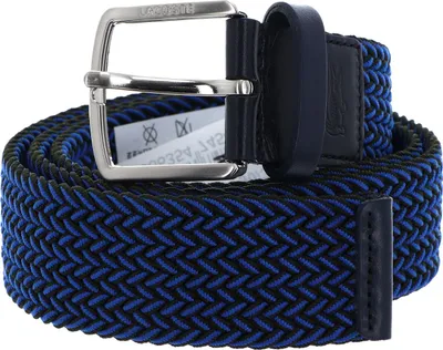 Immagine prodotto di LACOSTE cintura Casual Braided Stretch Strap W90 Iceland-Straw-Swimming Pool blu