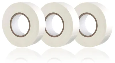 Produktbild von 3 Stück weißes PVC-Isolierband – 1,5 cm