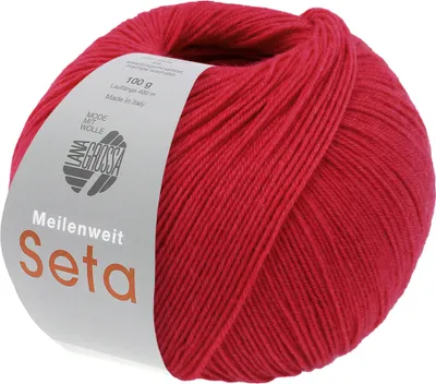 Produktbild von Lana Grossa - Meilenweit 100g Seta 0052 rot