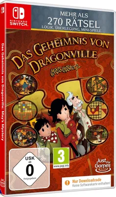 Produktbild von Das Geheimnis von Dragonville - May's Mysteries - Wimmelbild, Logik, Denkspiel für Nintendo Switch