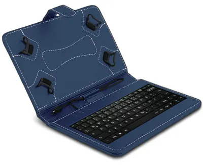 Produktbild von Hülle Tastatur Tasche für 10 10.1 10.2 10.3 10.4 Zoll Tablet Schutzhülle Blau