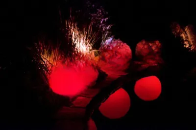 Image de Design Boule Lumineux Lampes Déco Éclairage 30 + 40 + 50 cm Nouveau